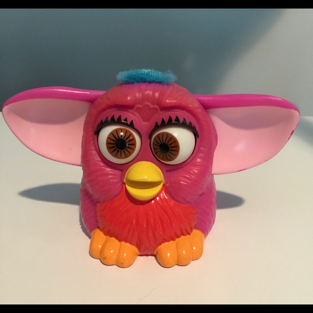 Furby Vintage McDonalds 1998 Toy Furbies Toys Figures Figurines Doll Happy Meal - Picture 10 of 13